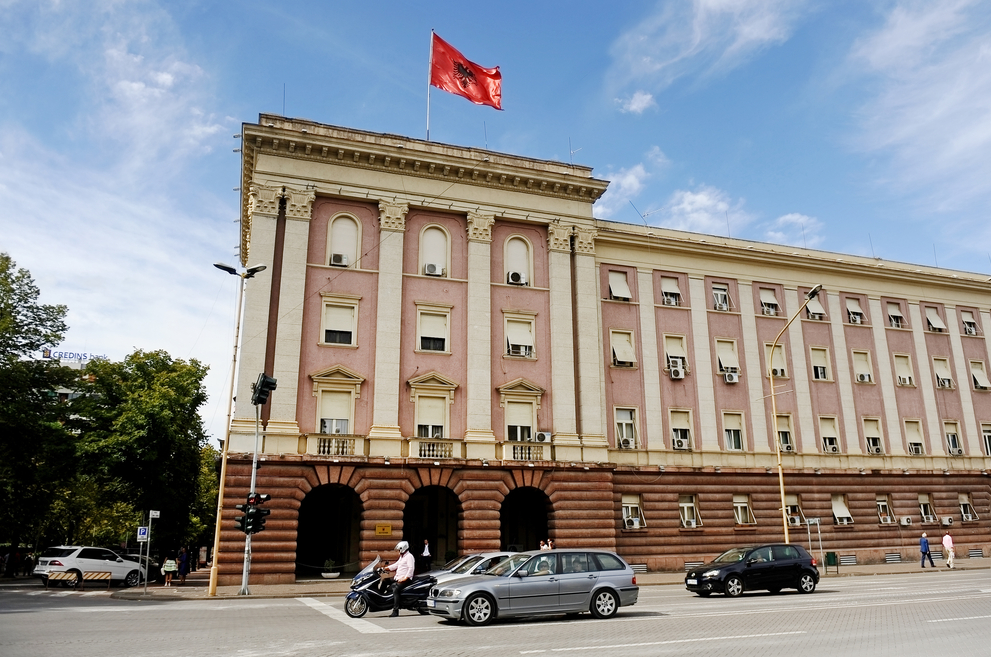 Albania parliament buildings (photo credit: shutterstock) Albania parliament buildings (photo credit: shutterstock)