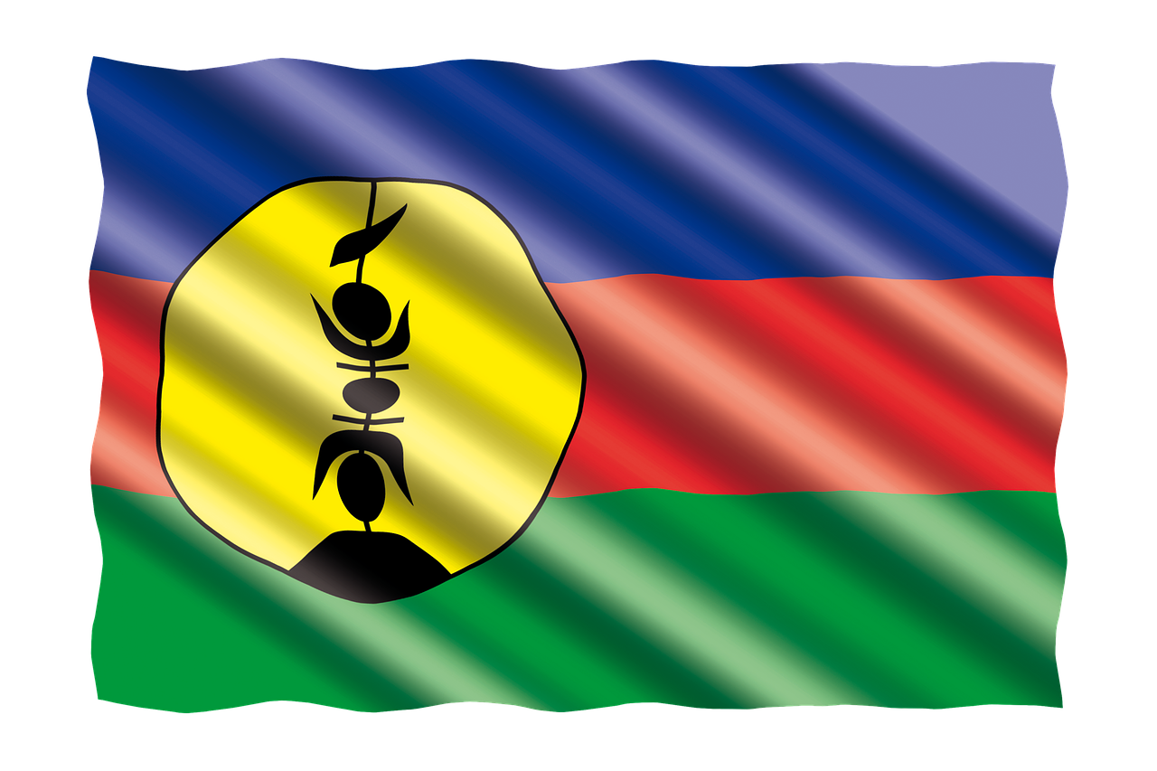 New Caledonia flag (photo credit: jorono via pixabay) New Caledonia flag (photo credit: jorono via pixabay)